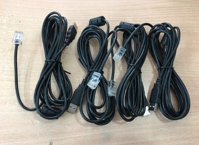Cáp Kết Nối Mã Vạch Honeywell Xenon 1202G Color Cable USB to RJ50 10P10C Length 3M