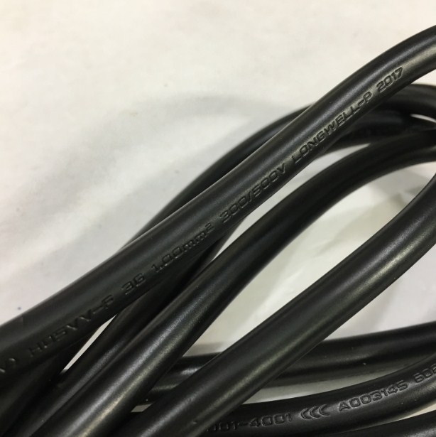 Dây Nguồn Máy Chủ LONGWELL LS-60 LS-14 AC Power Cord C13 to C14 10A 250V 3x1.0mm² 18AWG For UPS PDU APC ARES Eaton Emerson Và Server Rack Length 1.6M