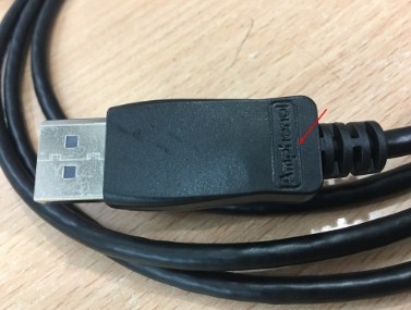 Cáp Mini DisplayPort To DisplayPort 1.2 Dell RDPDM-0012 Up To 4k x 2k 3840 x 2160 @ 60Hz Of 21.6 Gbps Length 1.8M