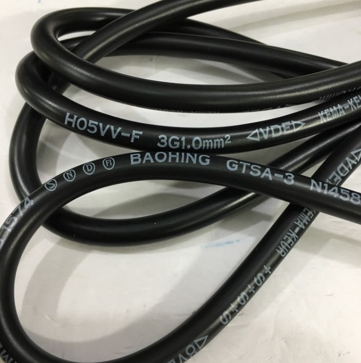 Dây Nguồn Máy Chủ VOLEX V1625 VAC14LS AC Power Cord C13 to C14 10A 250V 3x1.0mm² 18AWG For UPS PDU APC ARES Eaton Emerson Và Server Rack Length 1.6M