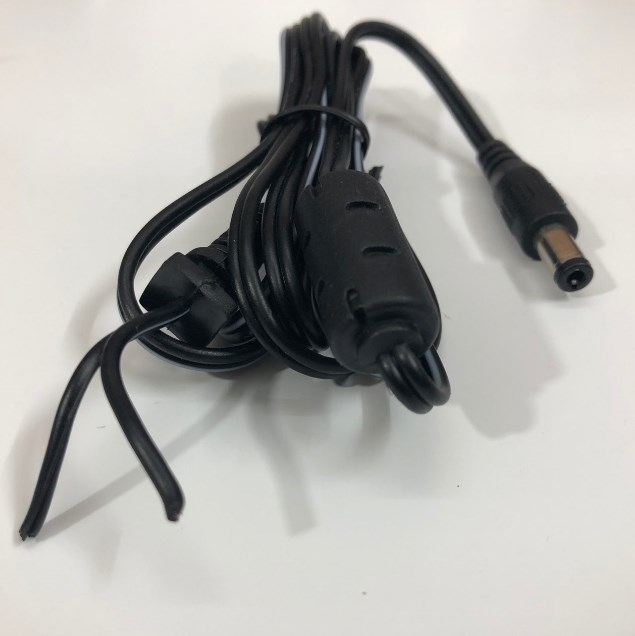 Dây Đấu Mạch Nguồn DC Power Cable Max 1.5A 300V 22AWGX2C Dài 1.2M Connector Adapter Charger Cord Connector Size 5.5mm x 2.5mm