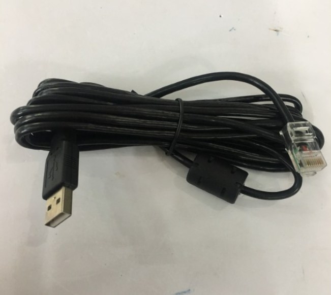 Cáp Máy Quét Symbol DS6708 Barcode Scanner CBA-U01-S07ZAR Cable USB to RJ50 10P10C Length 3M