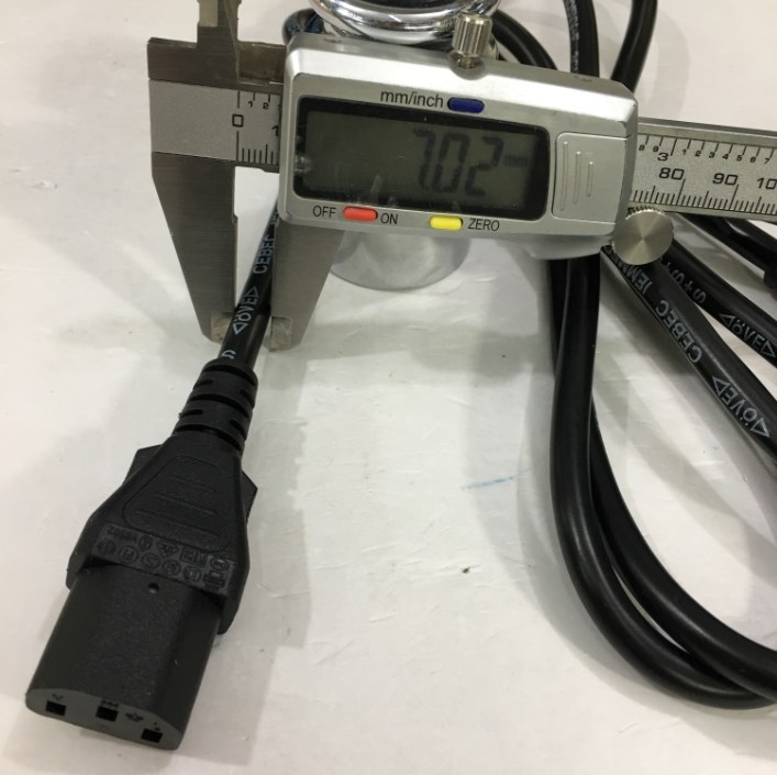 Dây Nguồn Máy Chủ VOLEX V1625 VAC14LS AC Power Cord C13 to C14 10A 250V 3x1.0mm² 18AWG For UPS PDU APC ARES Eaton Emerson Và Server Rack Length 1.6M