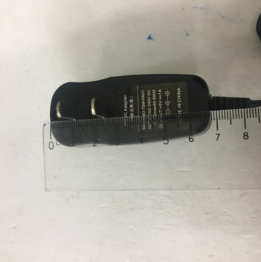 Adapter Original 5V 1A 5W T5W-PA01 Power Supply Connector Size 5.5mm x 2.5mm