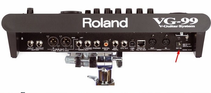 Adapter Original Roland PSB-1U 9V 2A 18W For Roland VG-99 and GT-10 Connector Size 5.5mm x 2.1mm