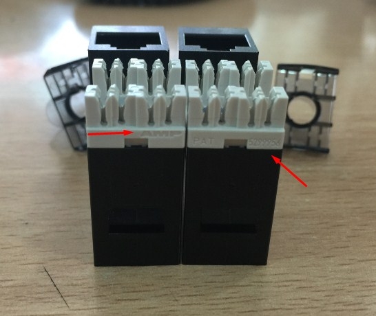 Nhân Mạng AMP TE CONNECTIVITY 1375055-2 CAT6 JACK SL SERIES-BLACK