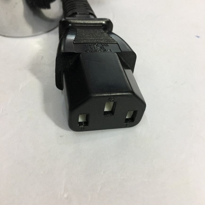 Dây Nguồn 3 Chân Dẹt Tam Giác Có Tiếp Địa Chính Hãng I-Sheng SP-506A IS-14 AC Power Cord Australia & China GB1002 IEC C13 10A 250V 3x0.75mm Length 1.8M