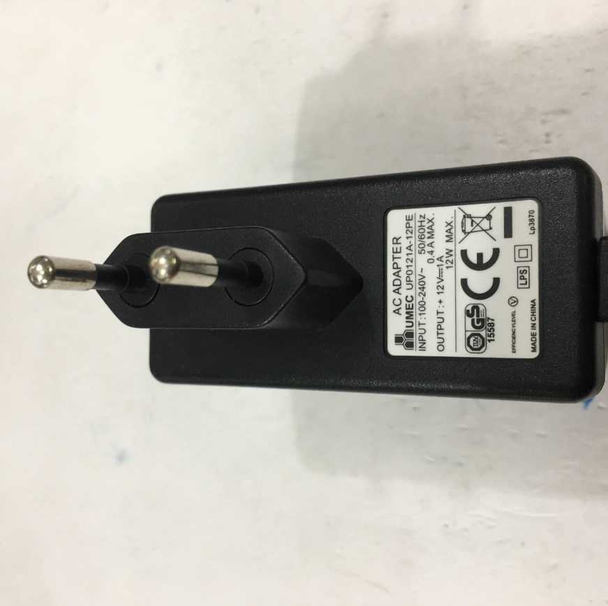 Adapter Original 12V 1A 12W UMEC UP0121A-12PE Connector Size 5.5mm x 2.1mm