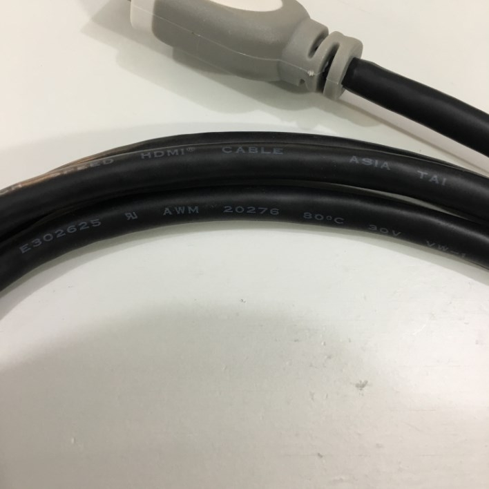 Cáp HDMI Original E302625 AWM Style 20276 80°C 30V VW-1 High Speed HDMI to HDMI Dell LED Monitor Ultra  4K x 2K HD TV Cable Length 1.5M