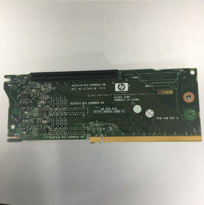 HP DL380 G6 x9300 PCI Riser Board 496057-001 451278-001