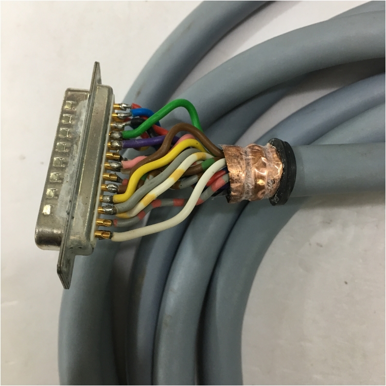 Cáp Kêt Nối Viễn Thông LPT Parallel 1284 Âm Dương Song Song Nối Tiếp DB25 Female to DB25 Male Serial Cable Grey 251361272 ALI PWR HIFLEX-CY 19 Core x 0.5 mm² Length 2.5M