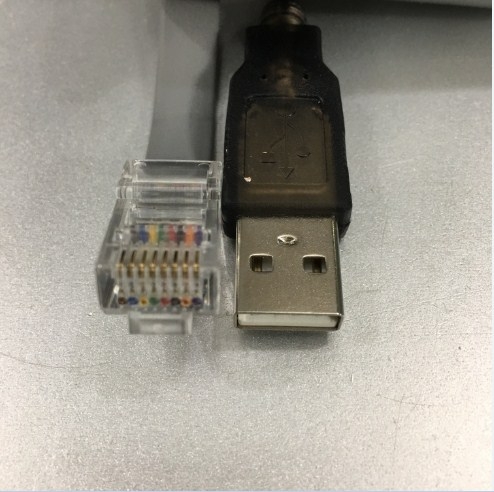 Bộ Combo Cáp Điều Khiển Foxconn 60-0410102-02 RJ45 to DB9 Female Console Và USB to RS232 UNITEK Y-105 For Console Management Router Cable Length 4M