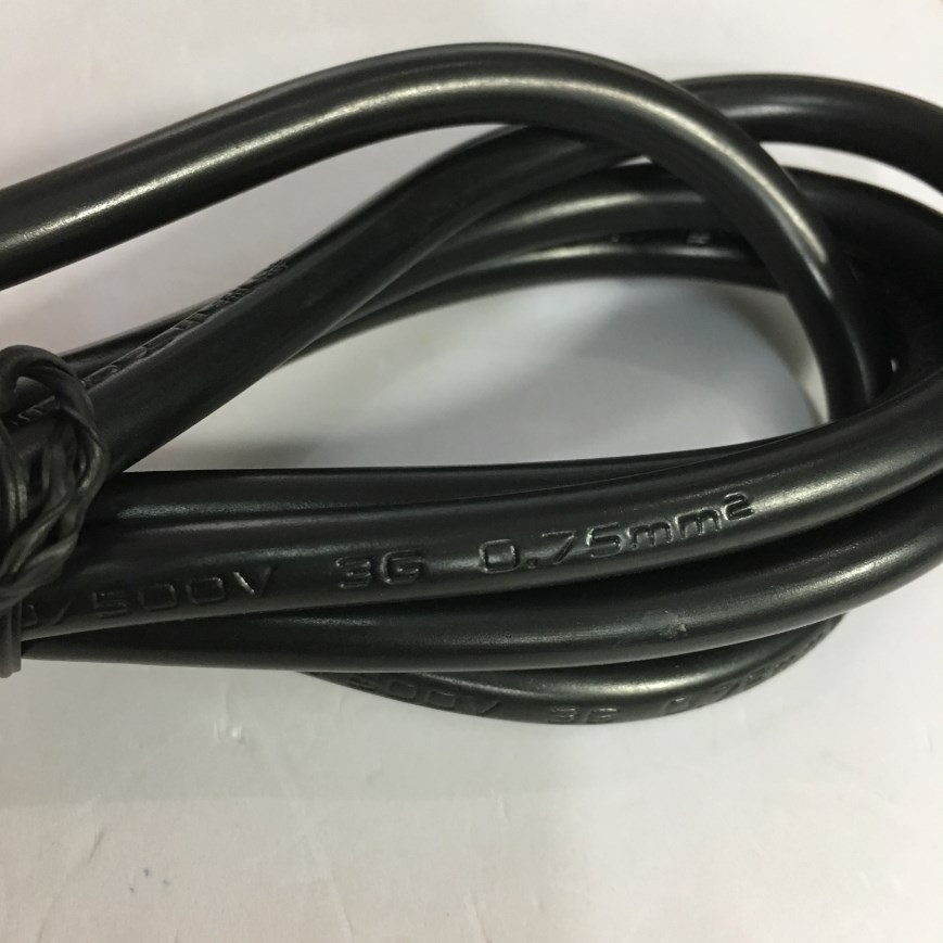 Dây Nguồn 3 Chân Dẹt Tam Giác Có Tiếp Địa Chính Hãng I-Sheng SP-506A IS-14 AC Power Cord Australia & China GB1002 IEC C13 10A 250V 3x0.75mm Length 1.8M