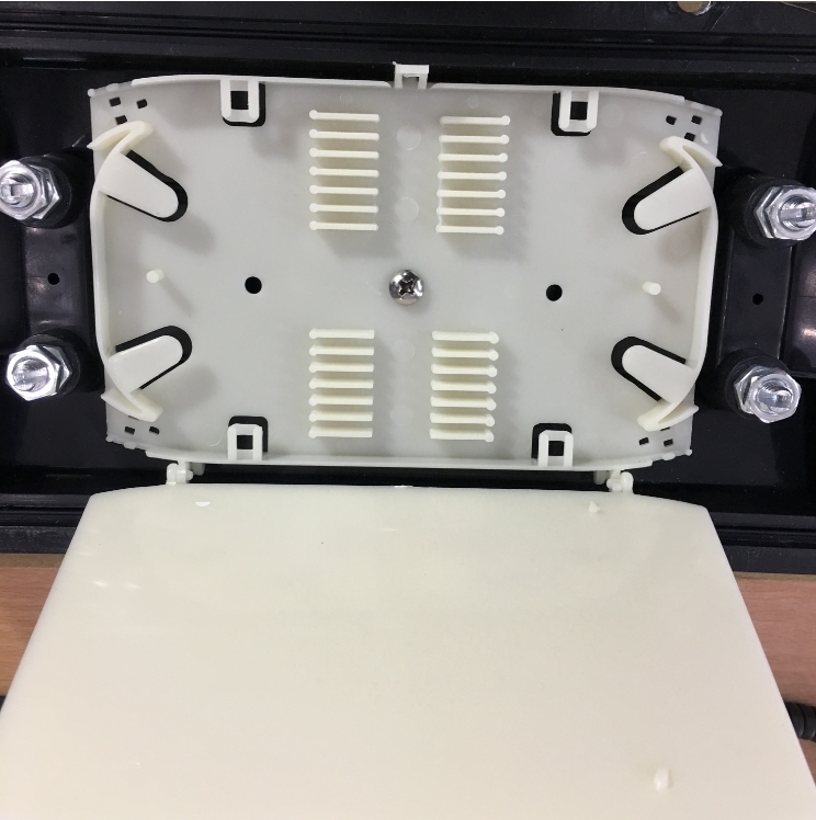 Măng Xông Quang Loại Nằm Ngang  Horizontal Fiber Optic ABS 24 FO Splice Enclosure 2 in 2 out