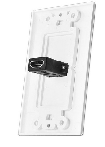 Bộ Outlet Wallplate 1 Port HDMI White