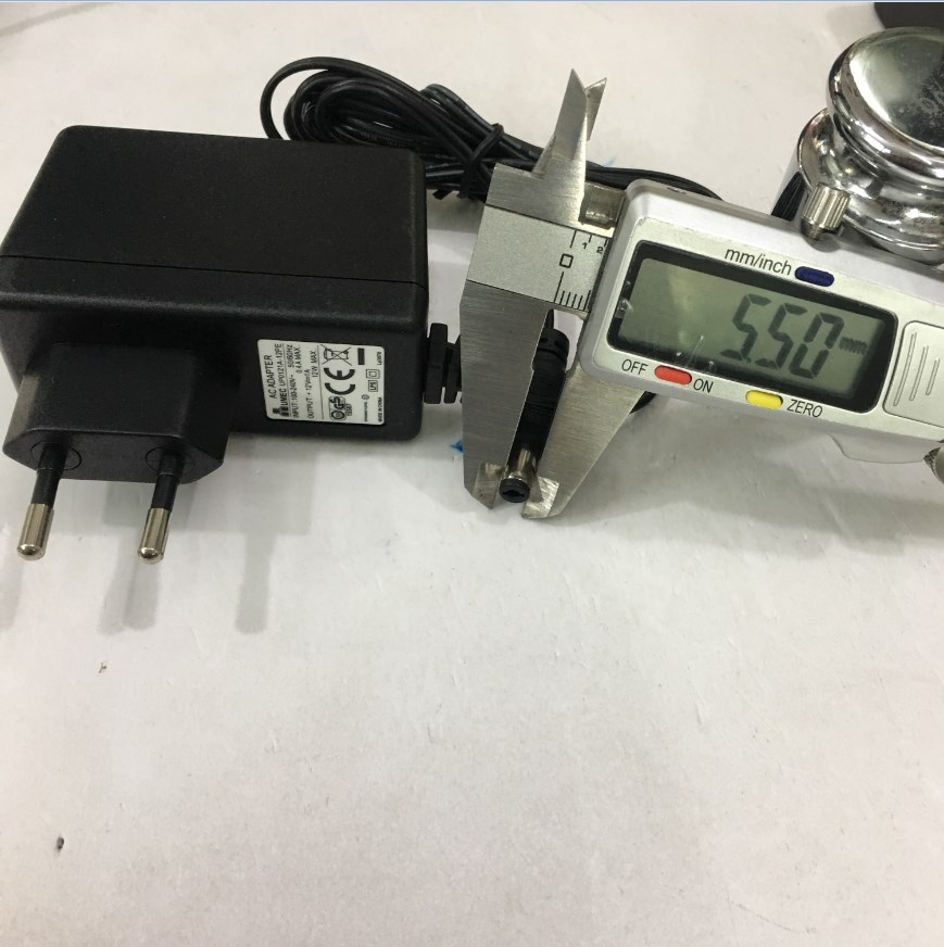 Adapter Original 12V 1A 12W UMEC UP0121A-12PE Connector Size 5.5mm x 2.1mm