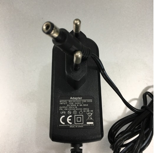 Adapter 12V 1A RD1201000-C55-HOG Connector Size 5.5mm x 2.1mm