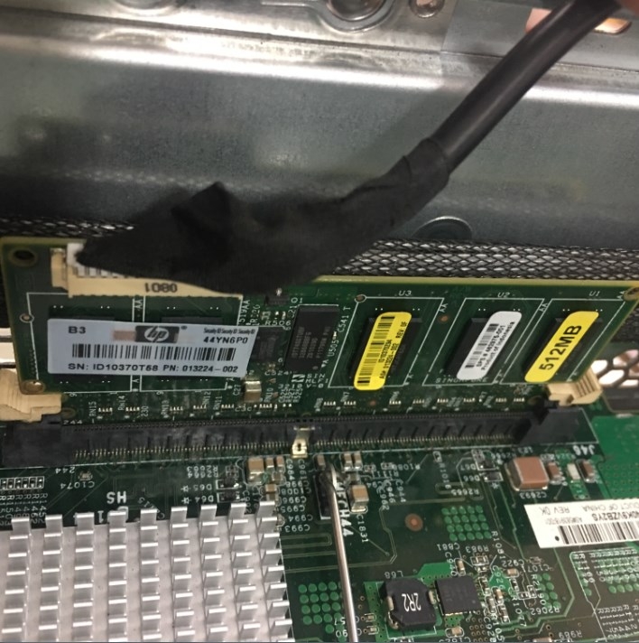 013224-002 - HP 512MB Battery Backed Write Cache Memory Module for Smart Array P212/P410/P411 Controller