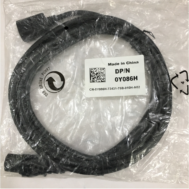 Dây Nguồn Máy Chủ LONGWELL LS-60 LS-14 AC Power Cord C13 to C14 10A 250V 3x1.0mm² 18AWG For UPS PDU APC ARES Eaton Emerson Và Server Rack Length 3M