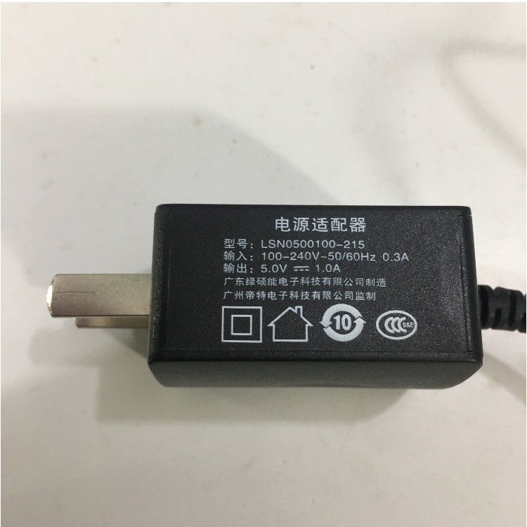 Bộ Chuyển Đổi Nguồn Adapter 5V 1A LSN0500100-215 For Bộ Chuyển Tín Hiệu HDMI to LAN DETCH Connector Size 5.5mm x 2.1mm