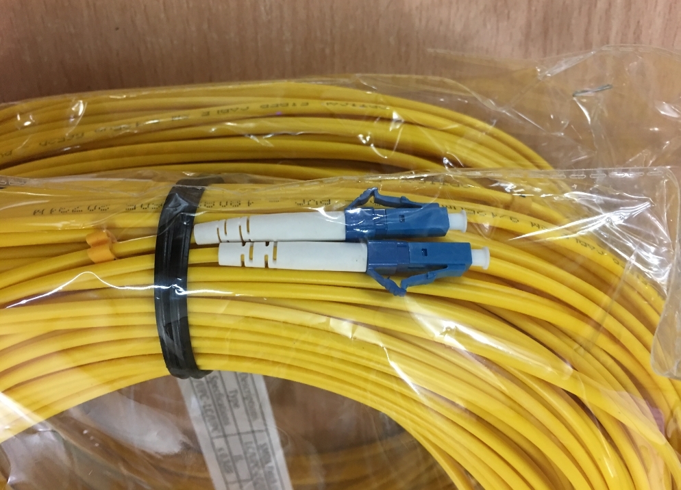 Dây Nhẩy Quang LC to LC Duplex 50M Singlemode OS2 9/125 3.0mm PVC Length 50M