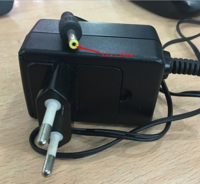 Adapter Original Y10DE-060-1000 6V 1A Connector Size 3.5mm x 1.35mm