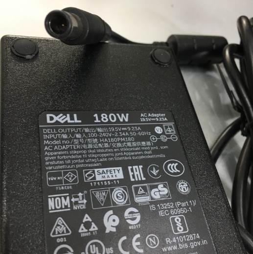 Adapter 19.5V 9.23A 180W DELL HA180PM180 For Dell Inspiron One 2320 Connector Size 7.4mm x 5.0mm