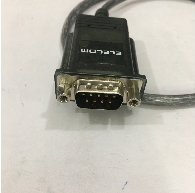 Cáp Chuyển Đổi Cổng USB 2.0 to Serial RS232C Elecom Cable Length 0.5M