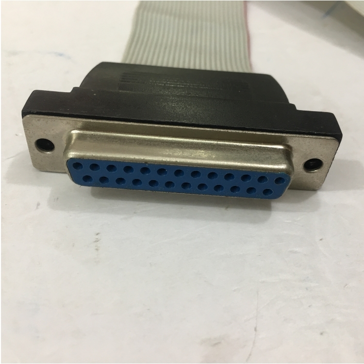 Cáp Chuyển Mạch Mainboard IDC Female 26 Pin Flat Ribbon to Parallel LPT DB25 Pin Female Length 27Cm