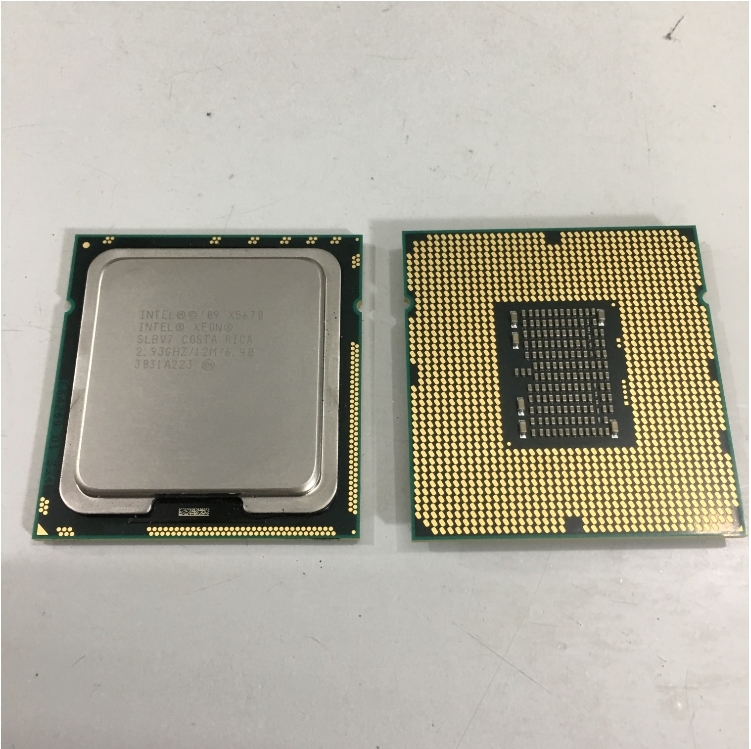 Bộ Vi Xử Lý Máy Chủ Intel Xeon X5670 Processor 2.93GHz/6.40 GT/LGA1366/95W/12MB L3 Cache/Six Coreserver CPU For 583918-00A HP System Board Dl380 G7