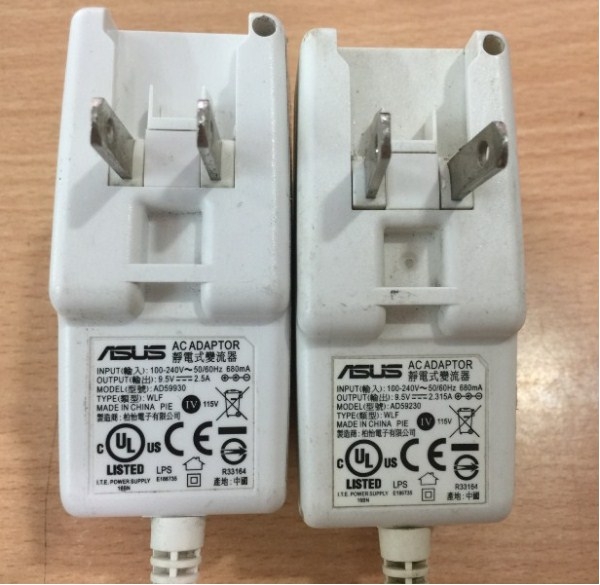 Adapter Original ASUS AD59930 For Eee PC, NETBOOKS 9.5V 2.5A Connector Size 4.8mm x 1.7mm