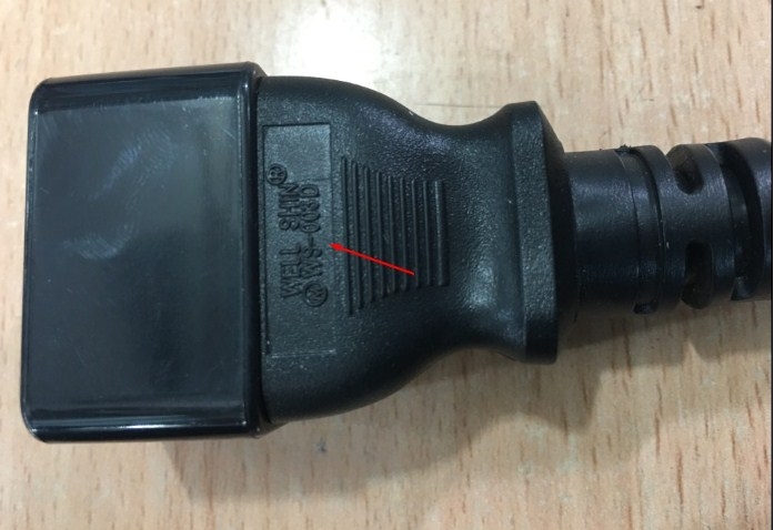 Dây Nguồn Server Well Shin WS-003D WS-002F AC Power Cord IEC60320 C19 To C20 20A 250V 12AWG 3x3.31mm For Máy Chủ Và Cisco Router Length 2M