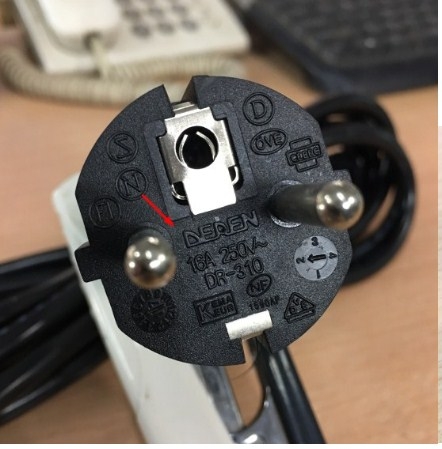 Dây Nguồn 2 Chân Tròn DEREN DR-310 DEKON DK-390 AC Power Cord Europe Plug Schuko CEE 7/7 to IEC320 C13 10A 250V 3x1.0mm For Thiết Bị Mạng Cisco Và Máy Chủ Length 3M