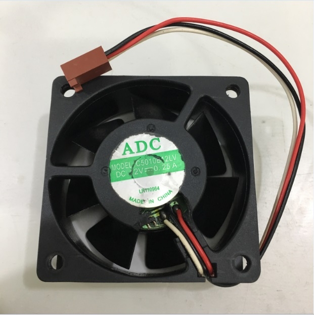 Fan LR110964 60x60x25mm DC 12V 0.25A Connector 3Pin