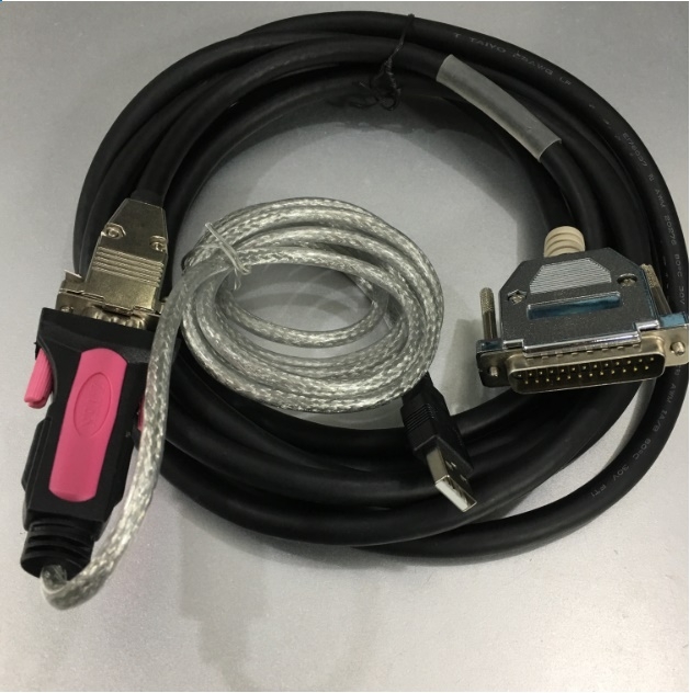 Bộ Combo USB to RS232 Z-TEK Và Cáp Kết Nối Truyền Dữ Liệu Fanuc Fadal RS232 Serial Cable DB9 F to DB25 M CNC DNC Send Program For Computers Length 3.5M
