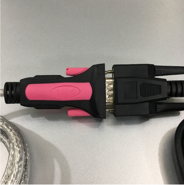 Bộ Combo Cáp Điều Khiển PLC Programming Panasonic AFC8503 Cable RS232C DB9 Female to Mini Din 5 Pin Male Và USB to RS232 Z-TEK ZE533A For PLC to PC or PLC to HMI