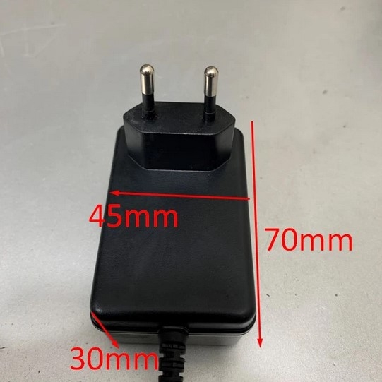 Adapter 12V 1.5A RUIDE Connector Size 5.0mm x 3.0mm For Máy In Nhãn Tepra Pro King Jim SR530 Tepra Pro Handheld Label Writer