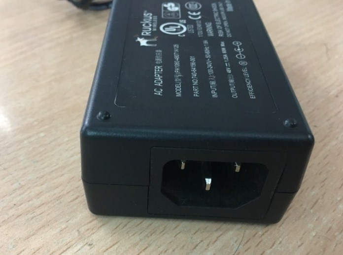 Adapter Original Ruckus PA1060-480T1A125 48V 1.25A 60W IEC C13 Connector Size 5.5mm x 2.5mm