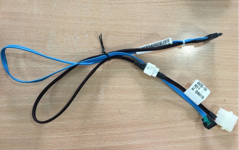 Cáp HP DL580 G5 SATA Power/Data Cable 6017B0164301-484355-004 for DVD Server Length 60Cm