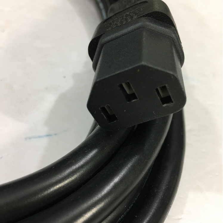 Dây Nguồn Máy Chủ LONGWELL LS-60 LS-14 AC Power Cord C13 to C14 13A 125V 3x1.31mm² 17AWG For UPS PDU APC ARES Eaton Emerson Và Server Rack Length 4M