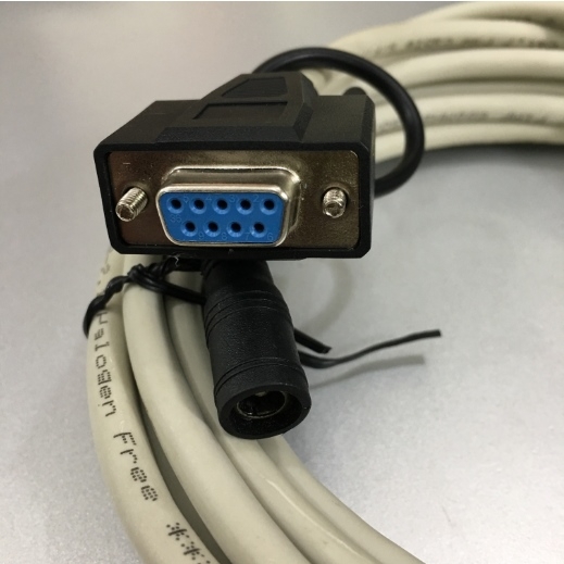 Bộ Cáp Và Sạc Máy Quét Mã Vạch Honeywell 53-53000-3  RS232 Cable DB9 Female 5M Coiled 5V External Power Grey For Honeywell Metrologic MK3780