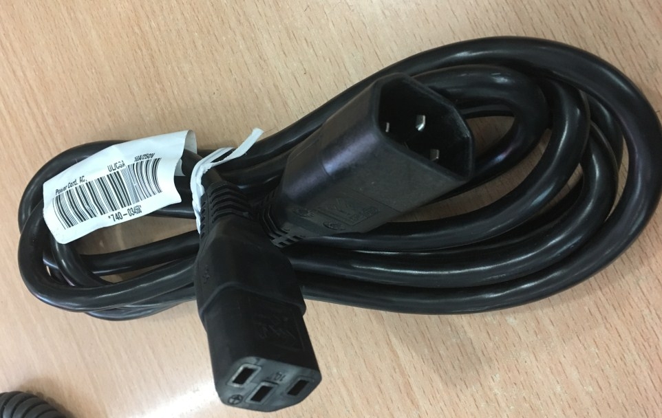 Dây Nguồn Cisco Juniper IEC 60320 C13 to C14 10V 250V AC Power Cord 740-034568 PDU UPS 3x1.0mm Length 2.5M