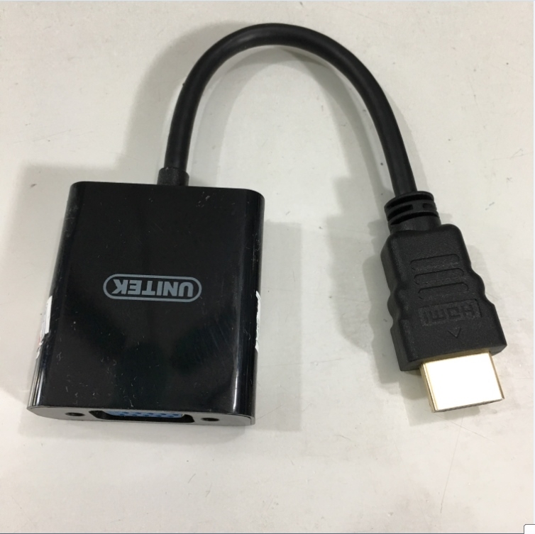 Cáp Chuyển Đổi Tín Hiệu HDMI to VGA Audio Unitek Y-6333