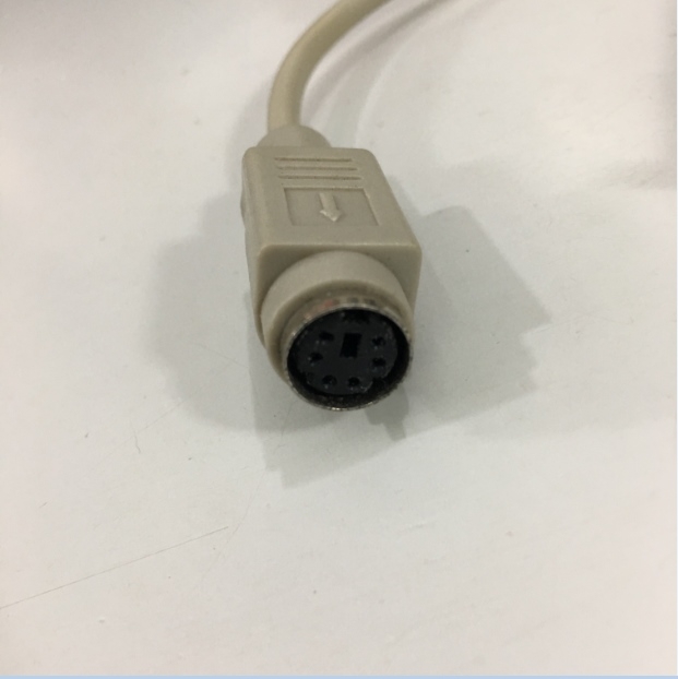 Cáp DB9 Female to Mini Din 6 Pin Female PS2 Serial Port