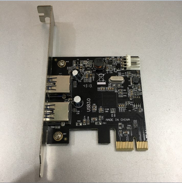 Card PCI Express to 2 Port USB3.0 Super Speed 5Gbps Renesas Chíp NEC D720200AF1 For Computer Desktop MT