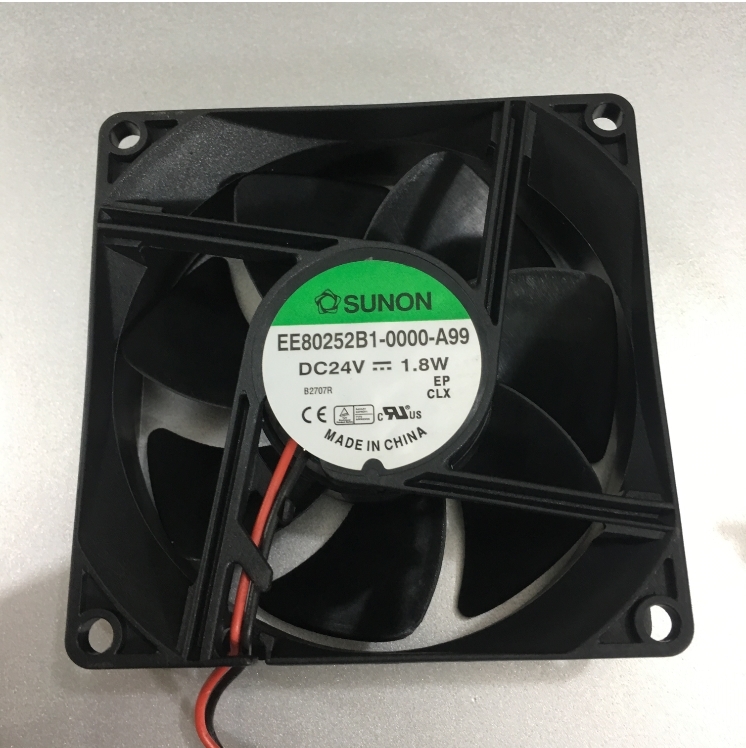 SUNON EE80252B1-0000-A99 24V 1.8W Server Fan 80x80x25mm 2 Wire