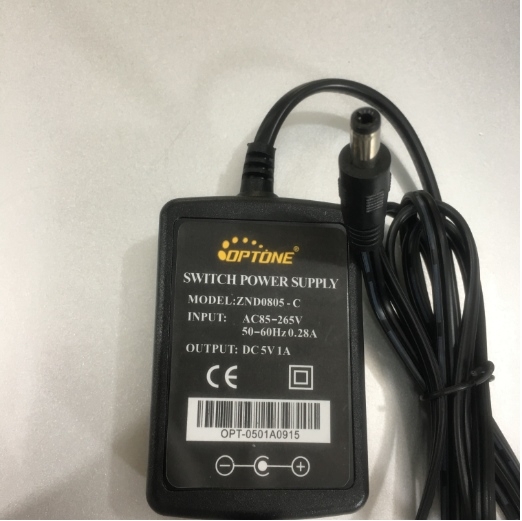 Adapter 5V 1A Optone ZND0805-C For Media Converter OPTONE Connector Size 5.5mm x 2.5mm