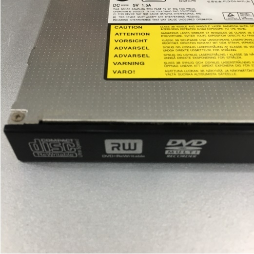 Dell 0N6GN3 Poweredge R610 DVD-RW Slimline SATA Model DS-8A3S55C