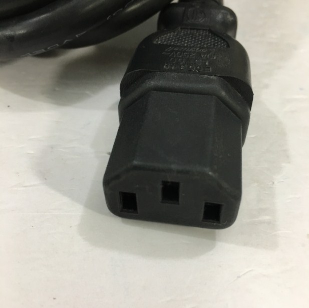 Dây Nguồn Máy Chủ LONGWELL LS-60 LS-14 AC Power Cord C13 to C14 10A 250V 3x1.0mm² 18AWG For UPS PDU APC ARES Eaton Emerson Và Server Rack Length 4.2M