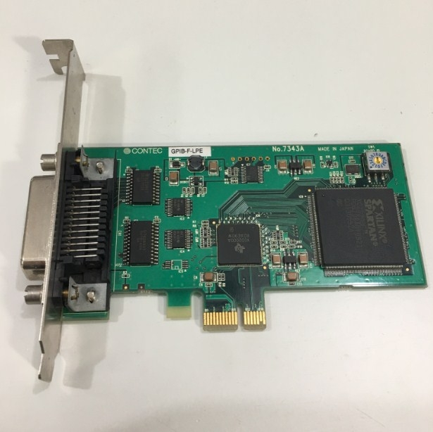 CARD PCI EXPRESS COMMUNICATION INTERFACE GPIB  IEEE-488/488.2 1.5MB/SEC  CONTEC GPIB-F-LPE INDUSTRIAL